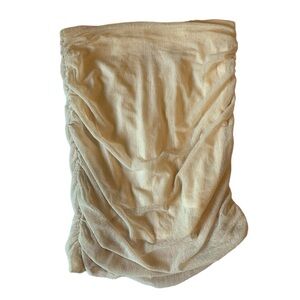 Privy Tube Top With Scrunched Sides